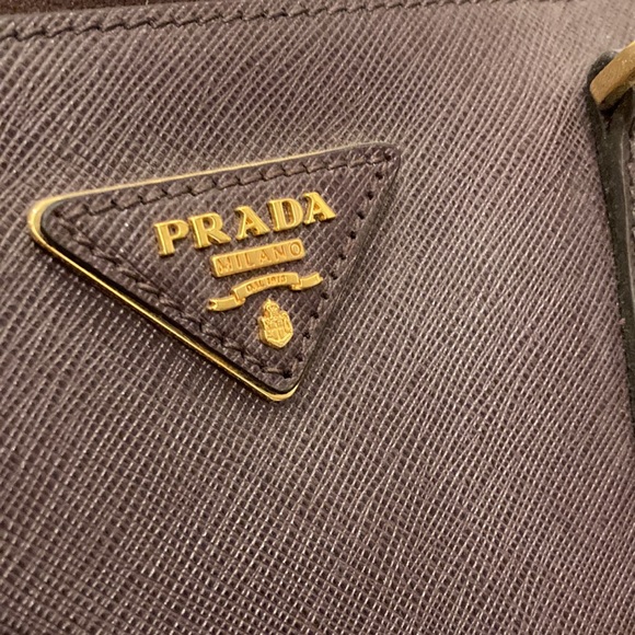 Authentic Prada Saffiano Galleria brown bag - Picture 3 of 5